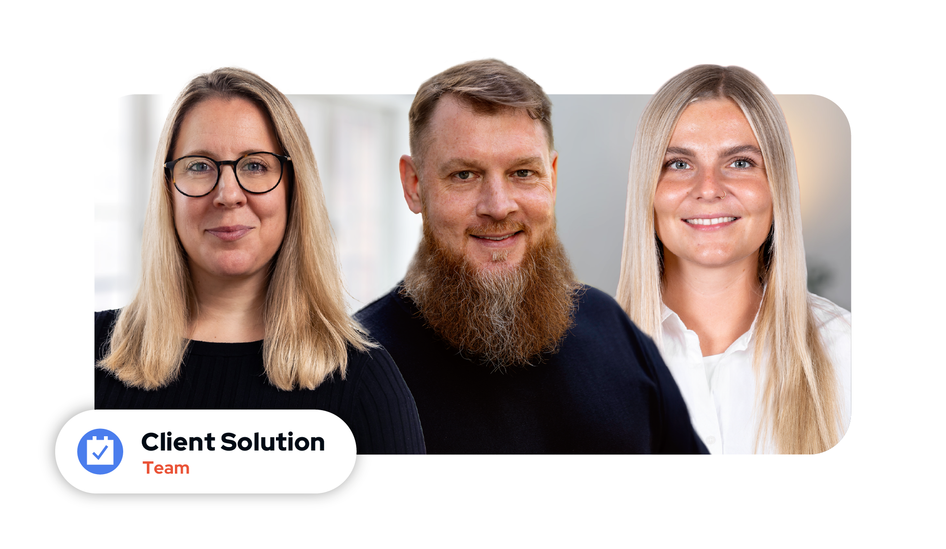 Christine Höfer, Alex Wick und Melissa Schillmoeller, Vertrieb